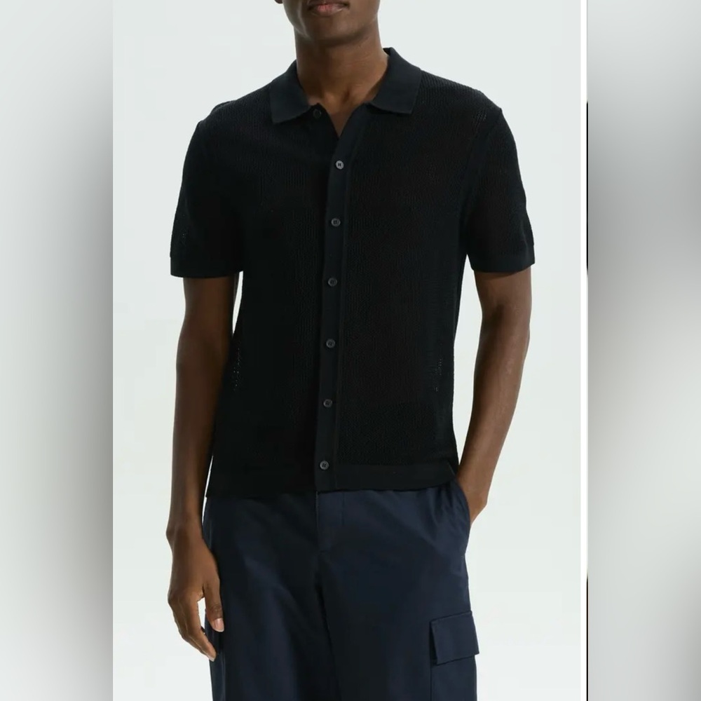 THEORY***Men Medium Cairn Button Down Shirt***Med. $195